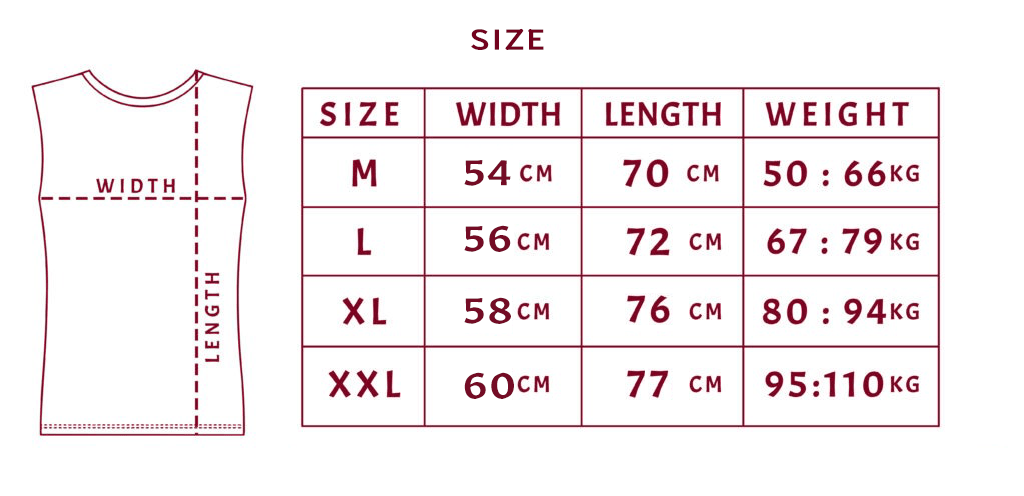 sleeveless-size-chart