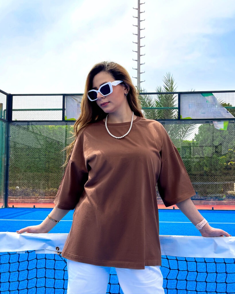 Brown Oversized T-shirt