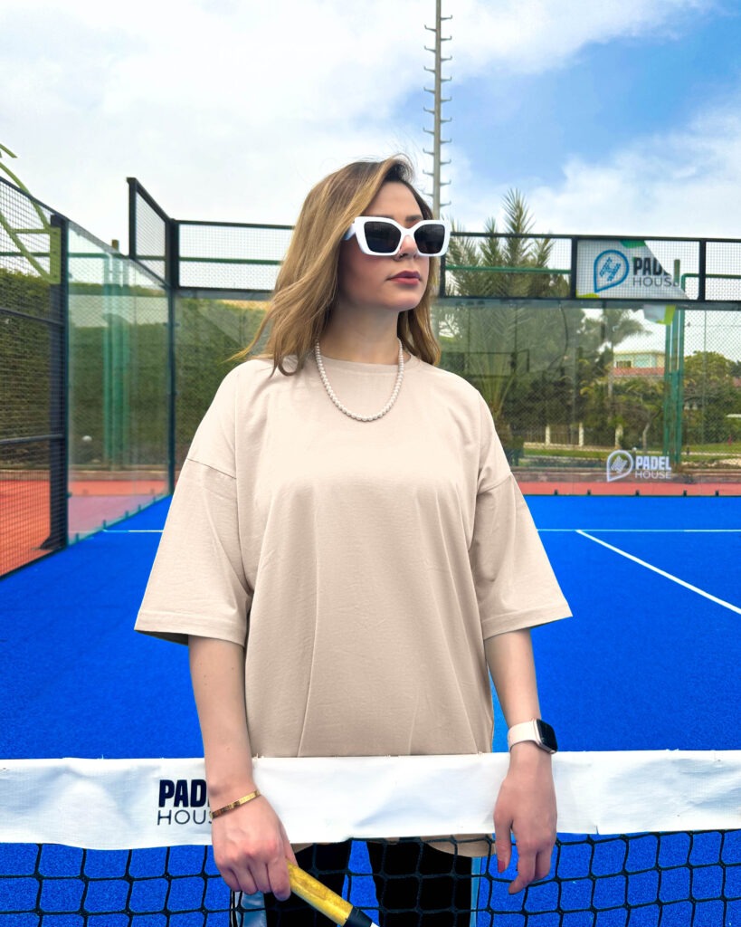 Beige Oversized T-Shirt