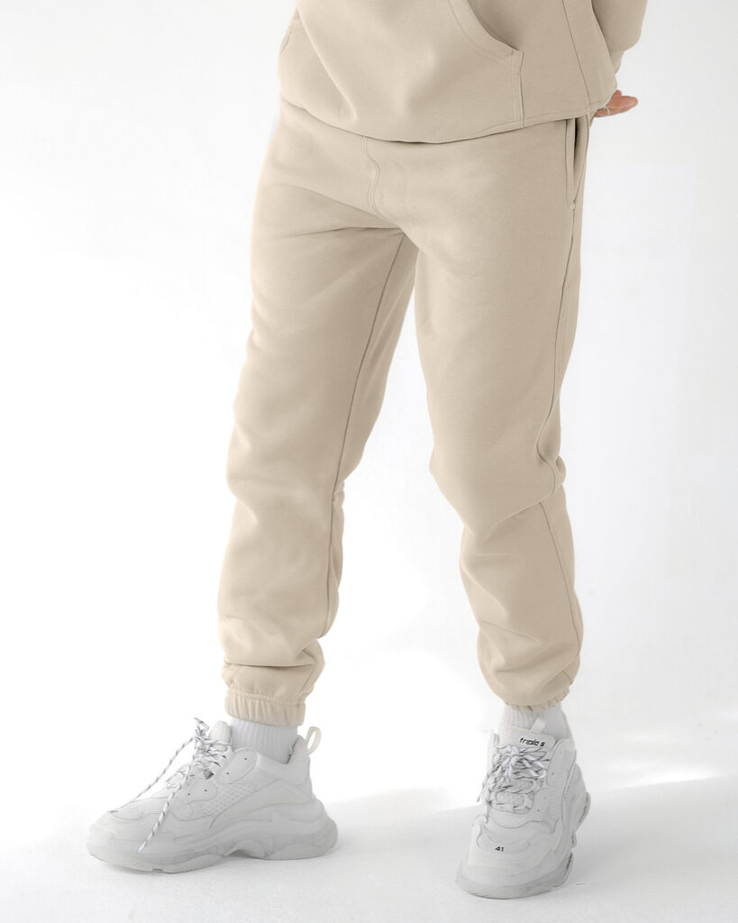 Beige Regular Sweatpant