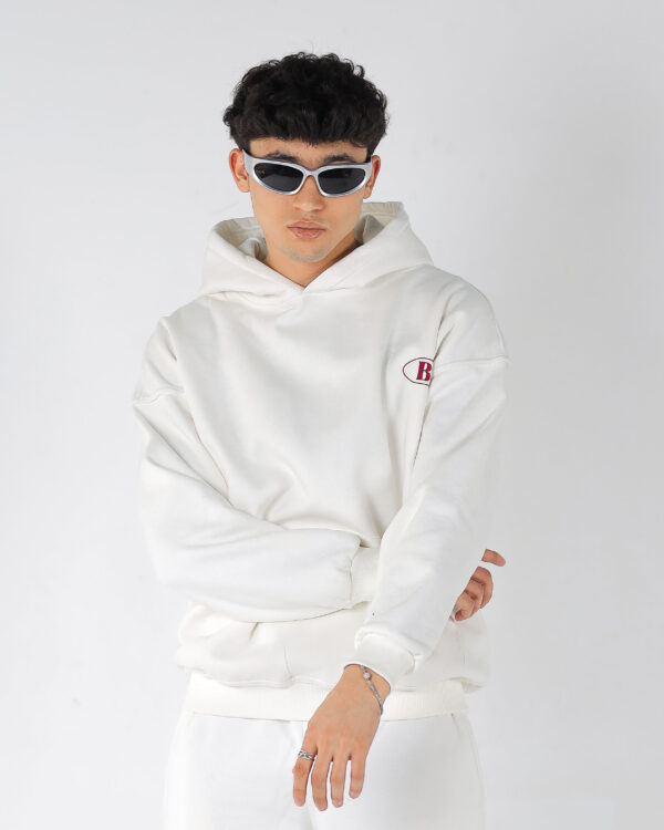 White Limited Edition Hoodie - Image 2