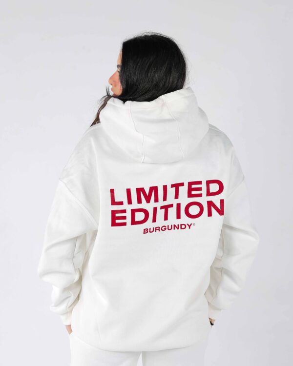 White Limited Edition Hoodie - Image 3