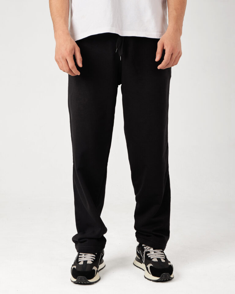 Introducing our Black Straight Fit Sweatpants, designed for comfort and easy movement. Made from Summer Melton 100% Cotton Fabric for a soft feel against the skin. Perfect for everyday wear, Add them to your wardrobe today and experience the ultimate blend of comfort and style.