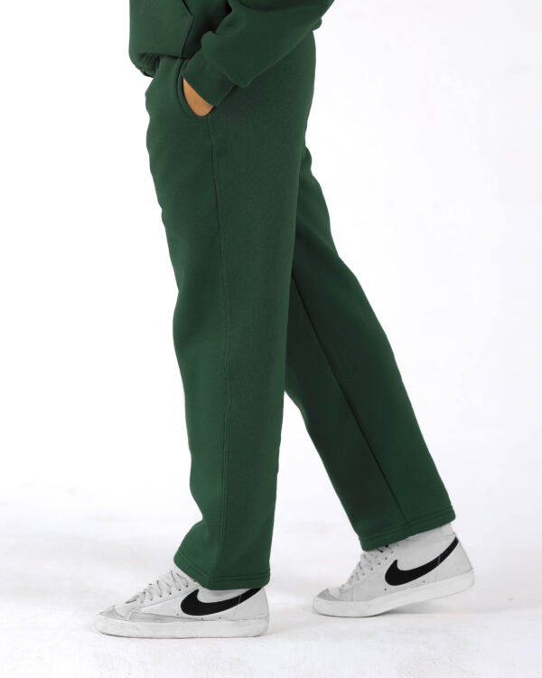Green Straight Sweatpants - Image 3
