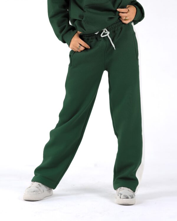 Green Straight Sweatpants - Image 4