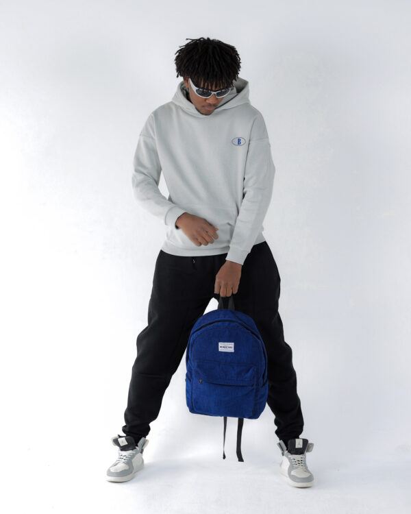 Blue Corduroy Backpacks