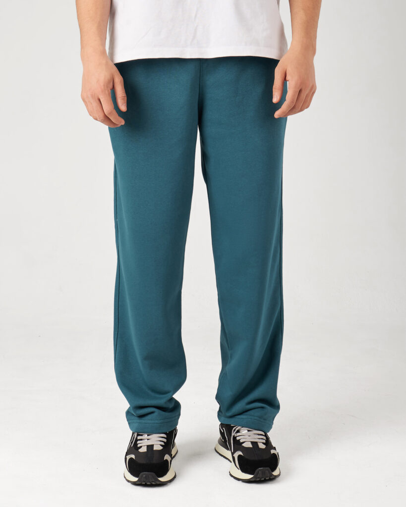 Teal Straight Sweatpants