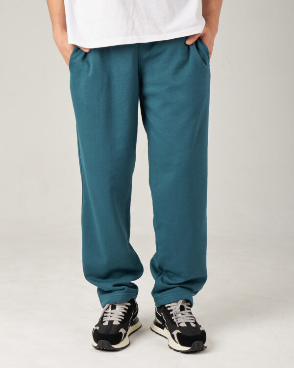 Introducing our Teal Color of Straight Fit Sweatpants, designed for comfort and easy movement. Made from Summer Melton 100% Cotton Fabric for a soft feel against the skin. Perfect for everyday wear, Add them to your wardrobe today and experience the ultimate blend of comfort and style.