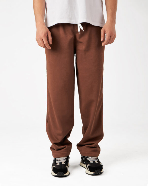 Introducing our Brown Straight Fit Sweatpants, designed for comfort and easy movement. Made from Summer Melton 100% Cotton Fabric for a soft feel against the skin. Perfect for everyday wear, Add them to your wardrobe today and experience the ultimate blend of comfort and style.