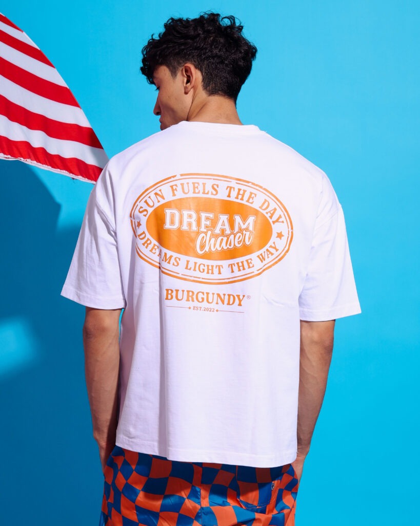 White Dream Chaser Oversized T-Shirt