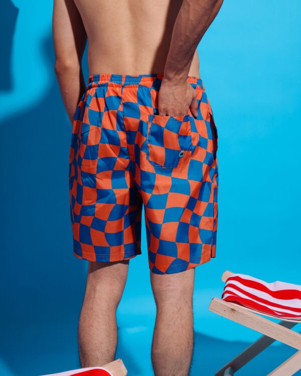 Orange Swim Shorts for men