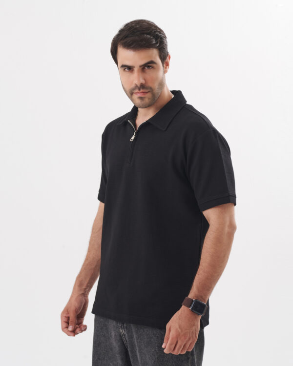 Black Quarter Zip Shirt