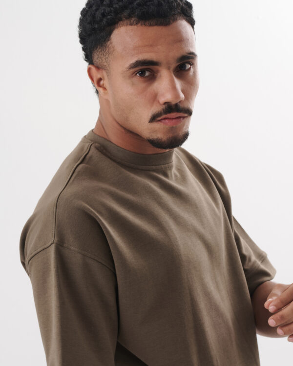 Olive Green Premium Oversized T-shirt