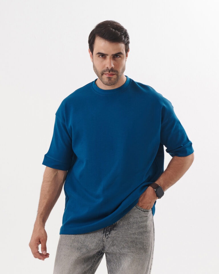 Blue Premium Oversized T-shirt