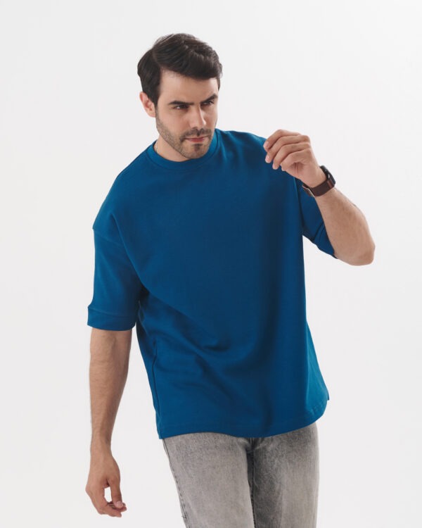 Blue Premium Oversized T-shirt