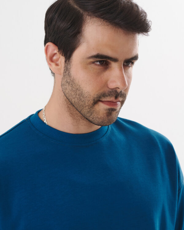 Blue Premium Oversized T-shirt